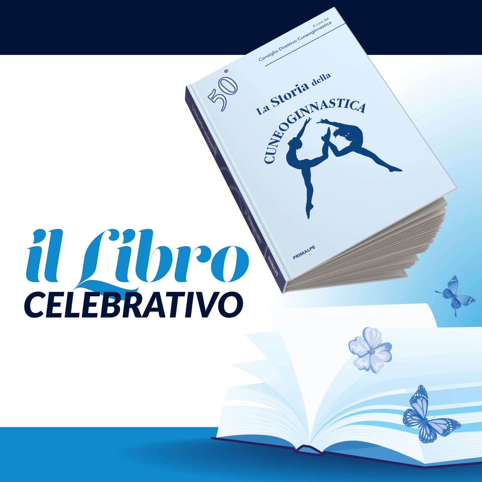 Acquista il libro celebrativo della Cuneoginnastica