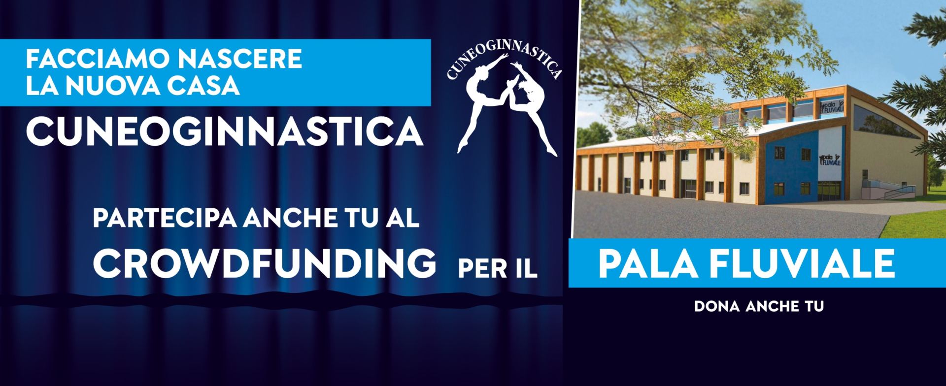 Cuneoginnastica | CrowdFunding per il Pala Fluviale - Dona anche tu