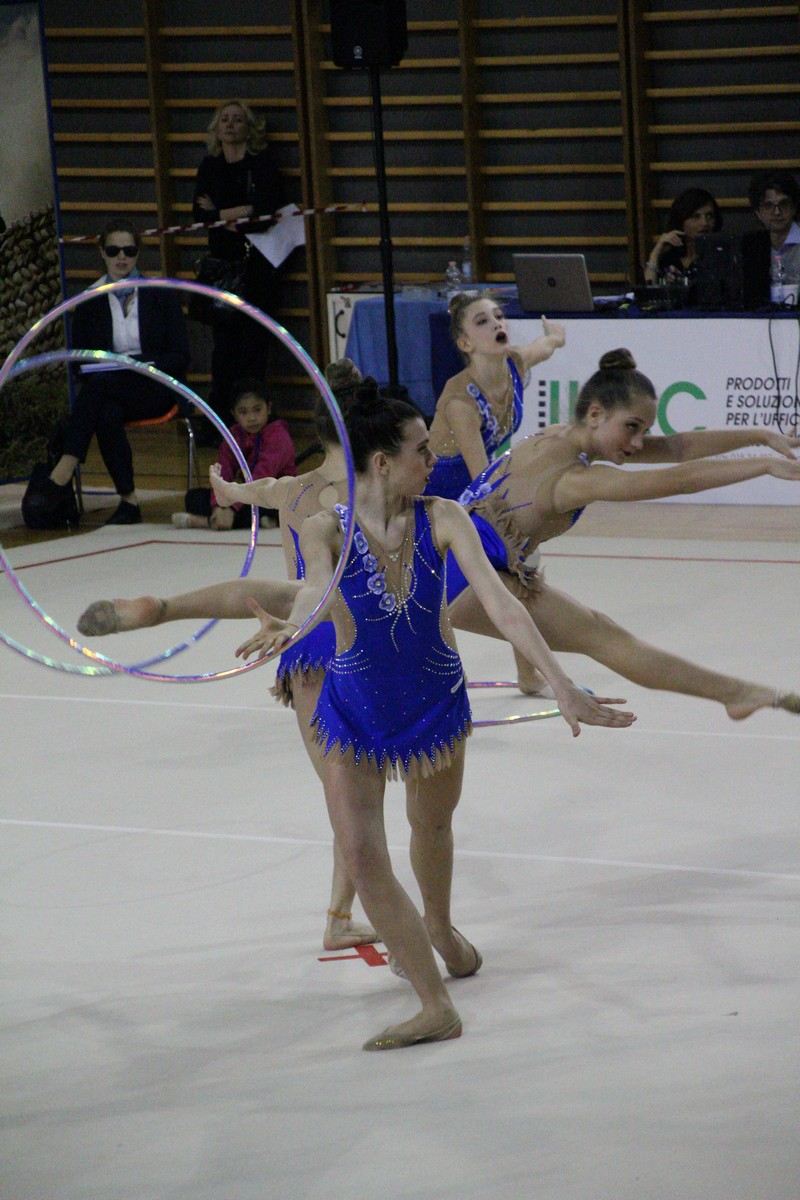 Gallery: Nuova sfida per le ginnaste di ritmica della Cuneoginnastica nel campionato d’Insieme - 38