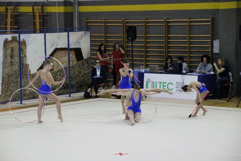 Gallery: Nuova sfida per le ginnaste di ritmica della Cuneoginnastica nel campionato d’Insieme - 49