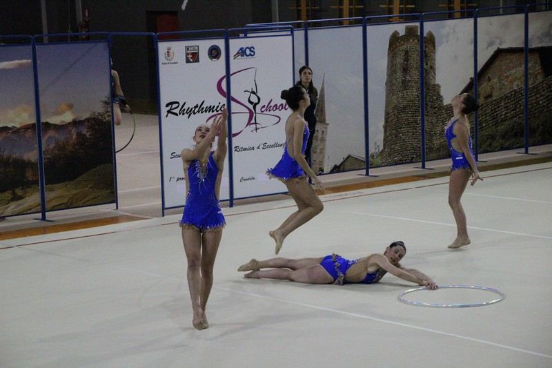 Gallery: Nuova sfida per le ginnaste di ritmica della Cuneoginnastica nel campionato d’Insieme - 6