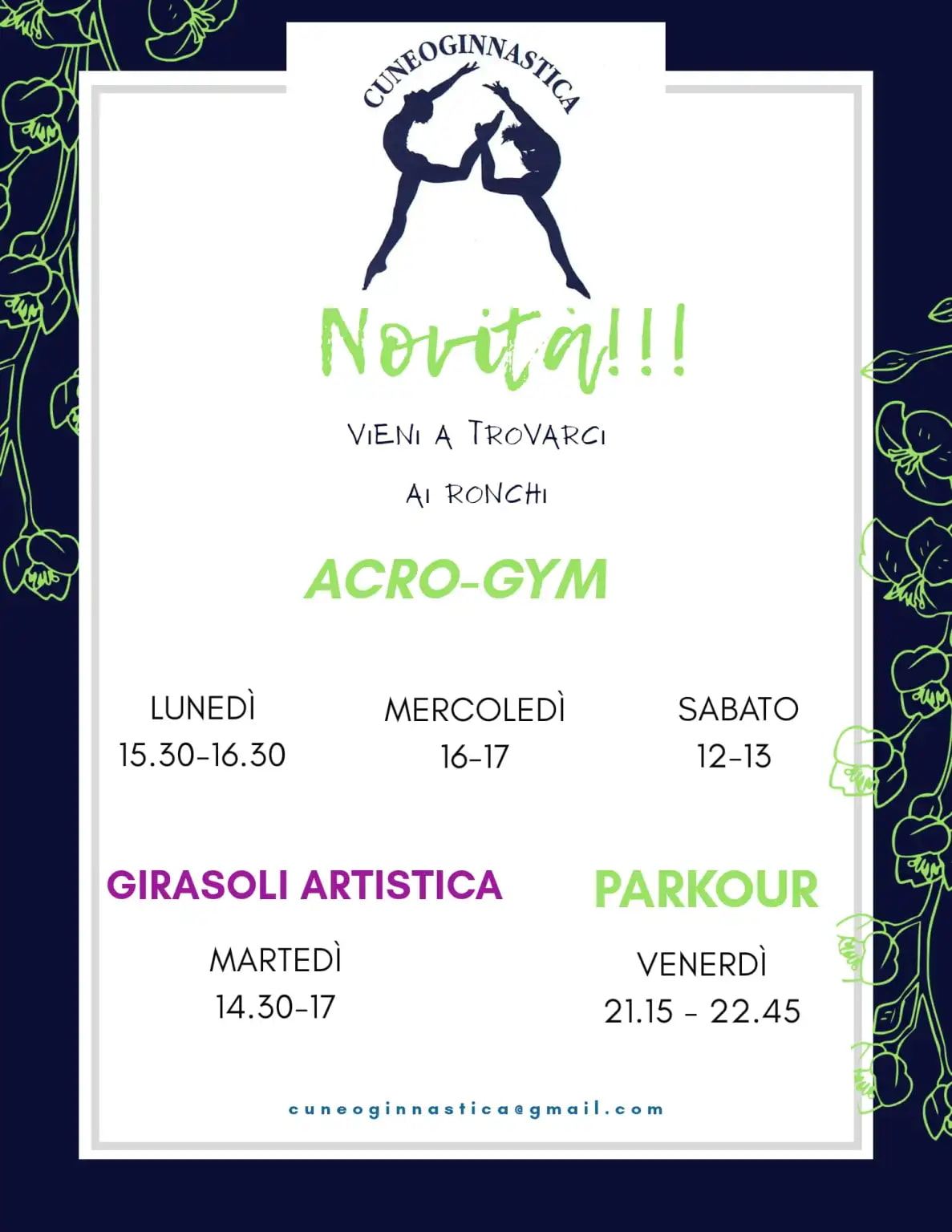 Gallery: ORARI, CORSI E NOVITA’ 2020/2021 - 2