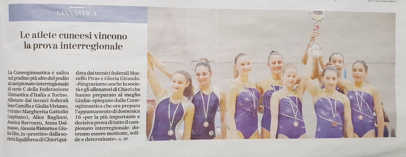 NEWS: Le atlete cuneesi vincono la prova interregionale - 167